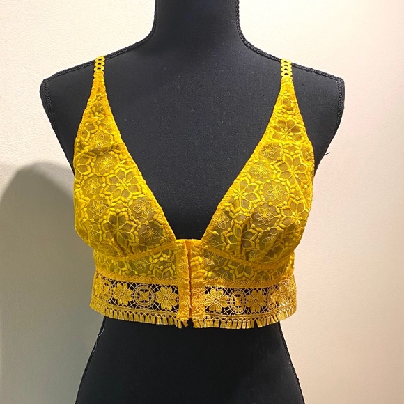 NWT! Free People Ella Lace Bralette - Picture 7 of 10
